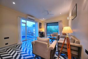 Χώρος καθιστικού στο Singhvilas, Ranthambore - By Leisure Hotels