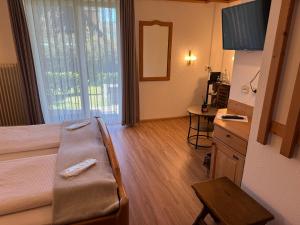 TV a/nebo společenská místnost v ubytování Hotel Restaurant Adler Stube