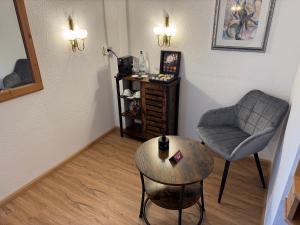 Posezení v ubytování Hotel Restaurant Adler Stube