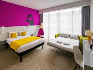 Posteľ alebo postele v izbe v ubytovaní Ibis Styles Wroclaw Centrum