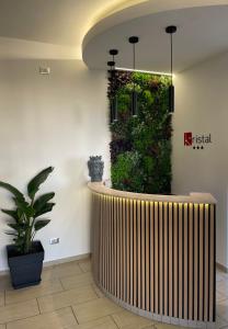 Ο χώρος του λόμπι ή της ρεσεψιόν στο Kristal