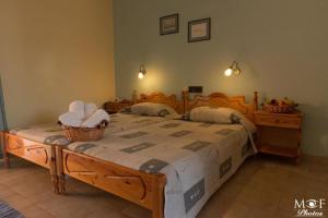 Postel nebo postele na pokoji v ubytování Hotel Marilen