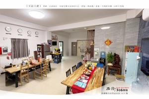 Area soggiorno di 西衛參零陸民宿 Xiwei 306 Inn