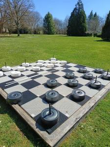 Zahrada ubytování A l'Orée du Parc