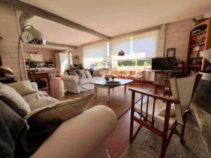 Et tv og/eller underholdning på Maison familiale au cœur du golf de Cornouaille