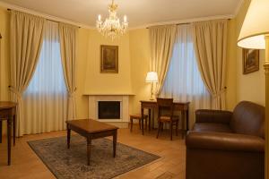 Istumisnurk majutusasutuses Grand Hotel Vigna Nocelli