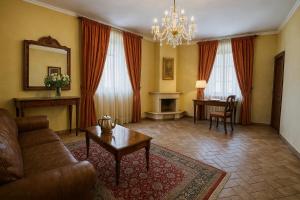 Istumisnurk majutusasutuses Grand Hotel Vigna Nocelli