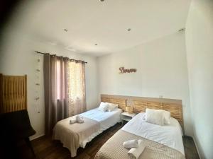 Postel nebo postele na pokoji v ubytování A Santa Trinita
