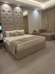 Letto o letti in una camera di Dibba Sea View Hotel by AMA Pro