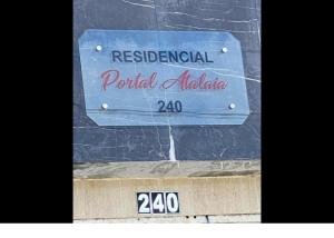 a sign that reads residential poudadiodaodaodaodaodaodaadobeadobe at Ap5- atrás da Passarela do Caranguejo Atalaia - térreo - 2 ar cond in Aracaju