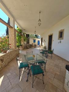 Patio alebo iná vonkajšia časť ubytovania B&B Casa Cavarra