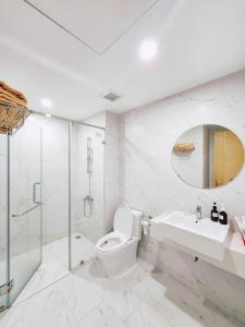Koupelna v ubytování TMS Apartments Quy Nhơn