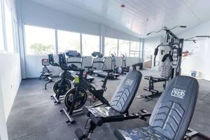 Fitness centrum a/nebo fitness zařízení v ubytování Opal-203 Condominio Confortable en Ecodistrito