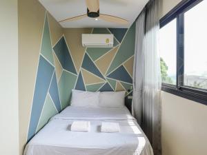 Кровать или кровати в номере Villa Chatchana 3Br Panoramic Seaview Pool +29 фотографий