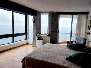 Postel nebo postele na pokoji v ubytování Sea lover's nest