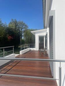 Μπαλκόνι ή βεράντα στο Ferienwohnung