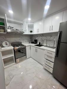 Una cocina o cocineta en Paseos del Sol Beach and private pool