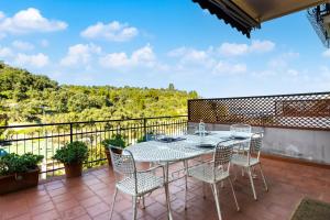 Balkoni atau teres di Hostdomus - Casa Uliveto