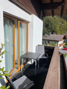 Istumisnurk majutusasutuses Haus Grünstein