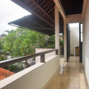 a view from the balcony of a house at Villa EL Noya Umallas in Badung