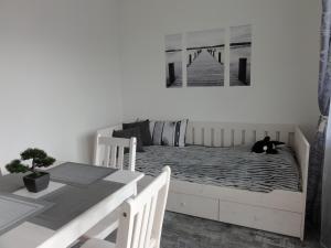 Oleskelutila majoituspaikassa Pension AdlerHorst