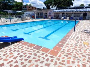Bazén v ubytování hotel villa palmera campestre nebo v jeho okolí