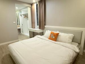 Postel nebo postele na pokoji v ubytování The Blu X 2 beds Family grand suite 50 sqm