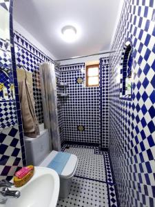 Koupelna v ubytování Dar Abdellah