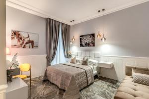 Uma área de estar em Rome55 - Piazza di Spagna