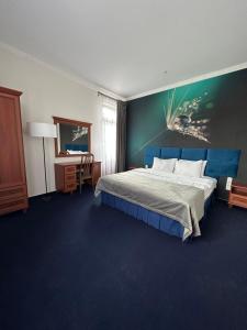 Postel nebo postele na pokoji v ubytování Hotel Villa Sofia