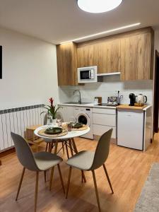 Η κουζίνα ή μικρή κουζίνα στο Apartamento Solera