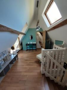 Postel nebo postele na pokoji v ubytování Paradis Normand cottage Piscine privée & chauffée