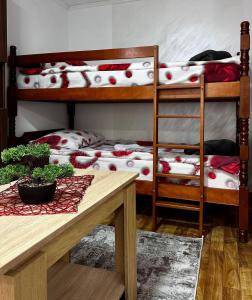 Postel nebo postele na pokoji v ubytování Apartman Koja