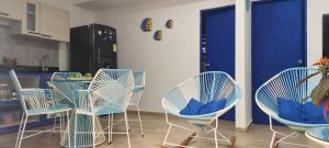 Kuchyň nebo kuchyňský kout v ubytování CABAÑA EN ISLA FRENTE A CARTAGENA + 15 fotografií