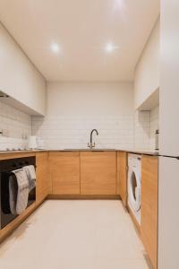 Køkken eller tekøkken på Stylish Two bedroom flat near town centre