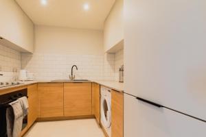 Køkken eller tekøkken på Stylish Two bedroom flat near town centre + 15 billeder