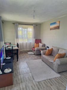 Χώρος καθιστικού στο BJ Homes