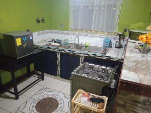Kuchyň nebo kuchyňský kout v ubytování casa pive nice + 1 fotografie