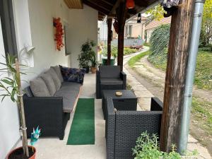 Istumisnurk majutusasutuses Gabi apartman