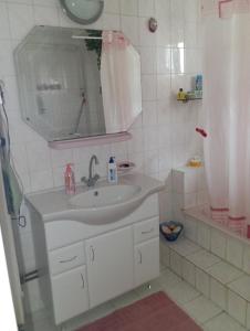 Vannituba majutusasutuses Gabi apartman