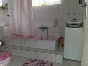 Vannituba majutusasutuses Gabi apartman