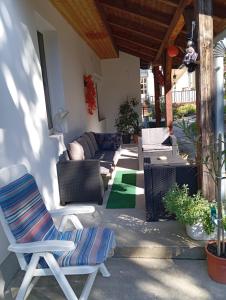 Istumisnurk majutusasutuses Gabi apartman