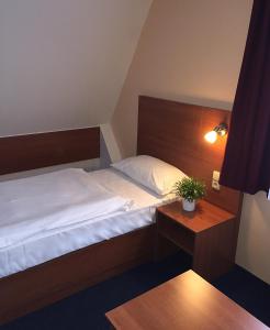 Postel nebo postele na pokoji v ubytování Hotel ELMA