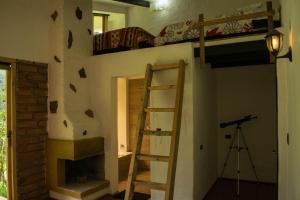 Knihovna v bed and breakfast