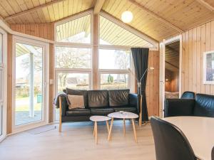 Posezení v ubytování Holiday Home Kirsebærvænget III