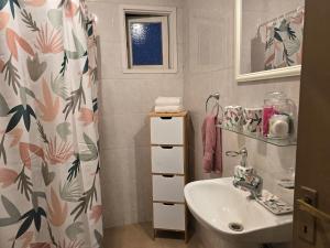 Koupelna v ubytování Santa Rosa Hotel boutique