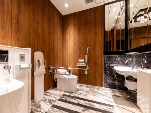 Koupelna v ubytování APA Hotel Suidobashi Ekimae