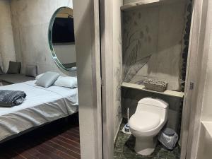 Vannituba majutusasutuses EleMYNT LifeStyle Hotel