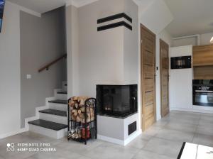 Dapur atau dapur kecil di Domek pod brzyzkiem 2