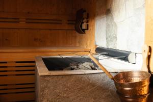 Kuchyňa alebo kuchynka v ubytovaní Chalet Stern + 37 fotografií